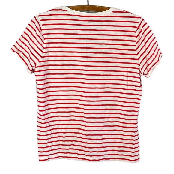 Madewell Women’s Whisper Cotton V-Neck T-Shirt Size Medium / Style K7954 - Picture 5 of 6